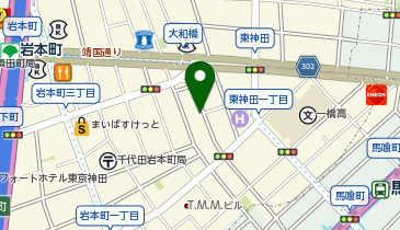 chocoZAP(チョコザップ) 岩本町の地図画像