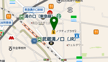 chocoZAP(チョコザップ) マルイファミリー溝口の地図画像