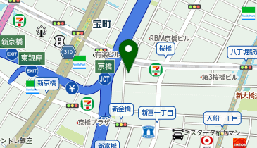 chocoZAP(チョコザップ) 八丁堀の地図画像