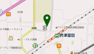 chocoZAP(チョコザップ) 摂津富田の地図画像