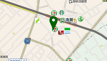 chocoZAP(チョコザップ) 清瀬の地図画像