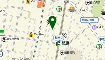 chocoZAP(チョコザップ) 鹿児島中央東の地図画像