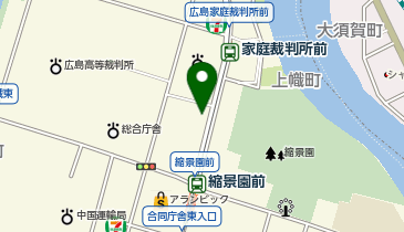 chocoZAP(チョコザップ) 縮景園前の地図画像