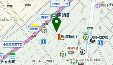 chocoZAP(チョコザップ) 馬喰横山の地図画像