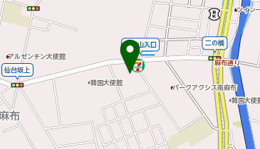 chocoZAP(チョコザップ) 南麻布一丁目の地図画像