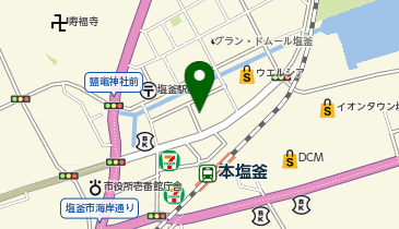 chocoZAP(チョコザップ) 本塩釜の地図画像