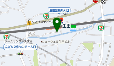 chocoZAP(チョコザップ) 生田南口の地図画像