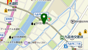 chocoZAP(チョコザップ) 熊本九品寺の地図画像
