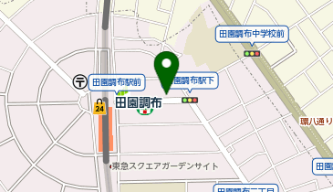 chocoZAP(チョコザップ) 田園調布の地図画像