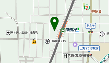 chocoZAP(チョコザップ) 新丸子の地図画像