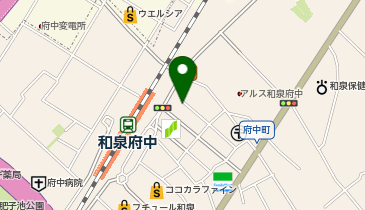 chocoZAP(チョコザップ) 和泉府中東口の地図画像