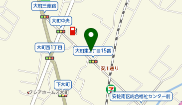 chocoZAP(チョコザップ) 大町東の地図画像