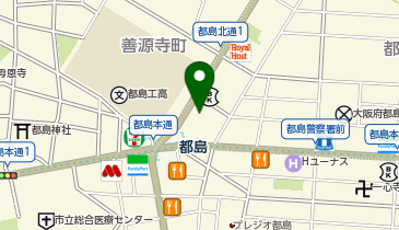 chocoZAP(チョコザップ) 都島北通の地図画像