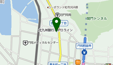 chocoZAP(チョコザップ) 和布刈公園の地図画像