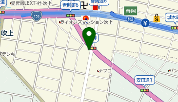 chocoZAP(チョコザップ) 春岡通の地図画像