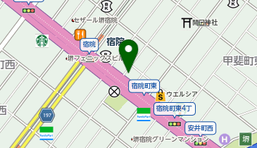 chocoZAP(チョコザップ) 堺宿院の地図画像