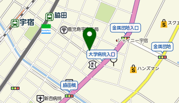 chocoZAP(チョコザップ) 宇宿三丁目の地図画像