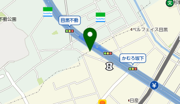 chocoZAP(チョコザップ) 不動前の地図画像