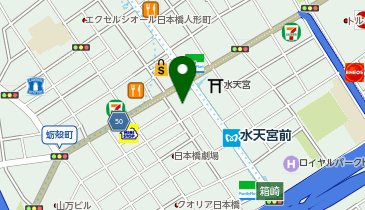 chocoZAP(チョコザップ) 水天宮前の地図画像
