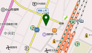 chocoZAP(チョコザップ) 小山西口の地図画像