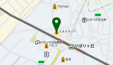 chocoZAP(チョコザップ) ひばりケ丘の地図画像