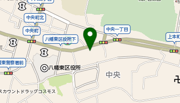 chocoZAP(チョコザップ) 八幡中央の地図画像