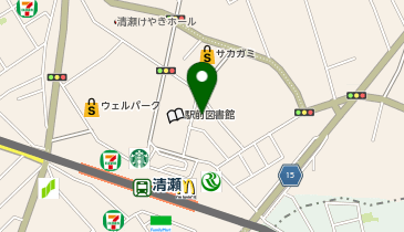 chocoZAP(チョコザップ) 清瀬元町の地図画像