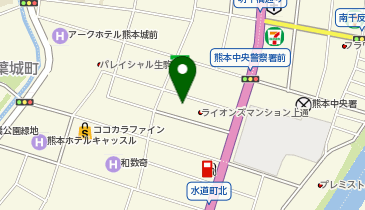 chocoZAP(チョコザップ) 上通の地図画像