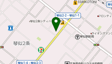 chocoZAP(チョコザップ) 琴似の地図画像