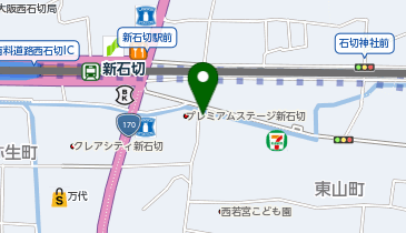 chocoZAP(チョコザップ) 新石切駅前の地図画像