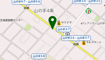 chocoZAP(チョコザップ) 山の手三条の地図画像