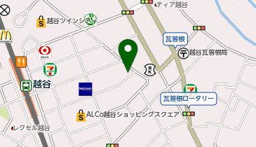 chocoZAP(チョコザップ) 越谷の地図画像