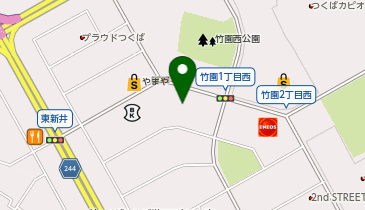 chocoZAP(チョコザップ) つくば東新井の地図画像