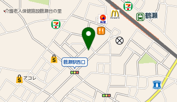 chocoZAP(チョコザップ) 鶴瀬西口の地図画像