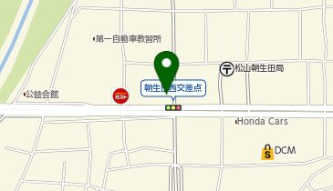 chocoZAP(チョコザップ) 松山朝生田の地図画像