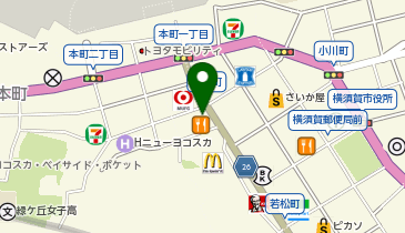 chocoZAP(チョコザップ) 横須賀中央の地図画像