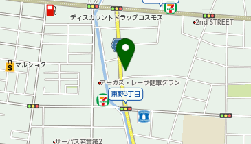 chocoZAP(チョコザップ) 熊本東野の地図画像