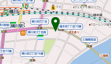 chocoZAP(チョコザップ) 横川町三丁目の地図画像