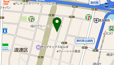 chocoZAP(チョコザップ) 大阪桜川一丁目の地図画像