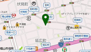 chocoZAP(チョコザップ) 福山元町の地図画像