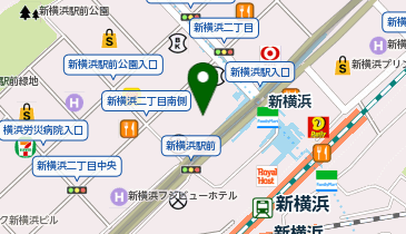 chocoZAP(チョコザップ) 新横浜の地図画像