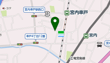 chocoZAP(チョコザップ) 宮内串戸駅前の地図画像