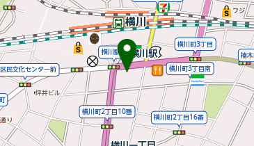 chocoZAP(チョコザップ) 横川駅前の地図画像