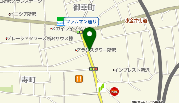 chocoZAP(チョコザップ) 所沢東町の地図画像
