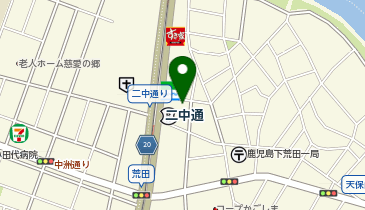 chocoZAP(チョコザップ) 二中通の地図画像