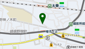 chocoZAP(チョコザップ) 太秦の地図画像