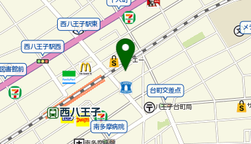 chocoZAP(チョコザップ) 西八王子南口の地図画像