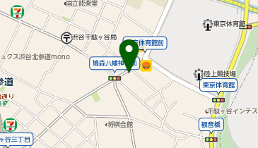 chocoZAP(チョコザップ) 千駄ケ谷の地図画像