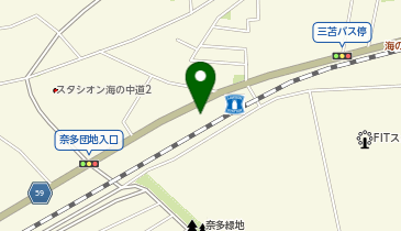 chocoZAP(チョコザップ) 奈多の地図画像