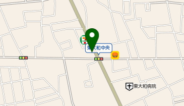 chocoZAP(チョコザップ) 東大和中央の地図画像